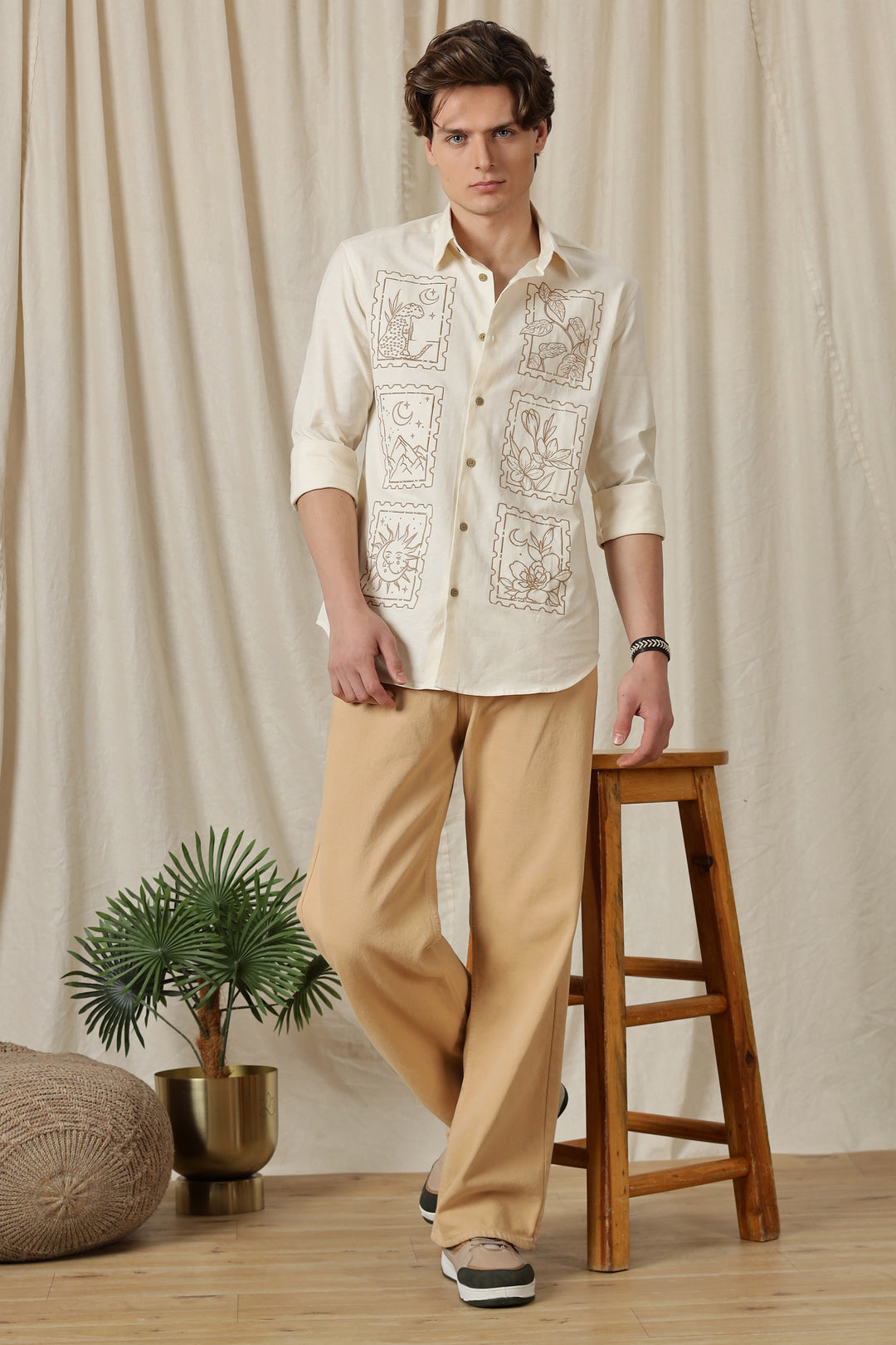 Embroidery: Frame Shirt