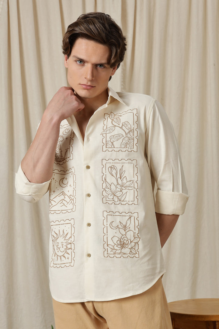 Embroidery: Frame Shirt