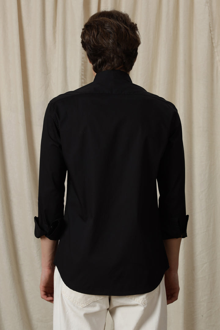 Petaled: Black Shirt