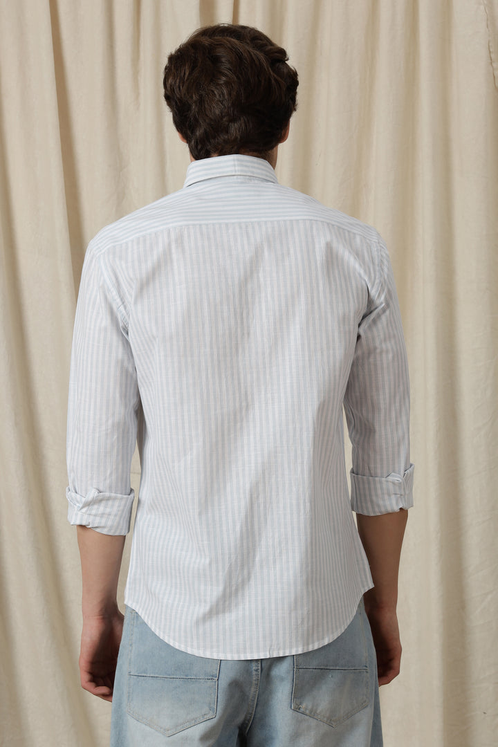 Pockets: Greek Vase Embroidery Shirt