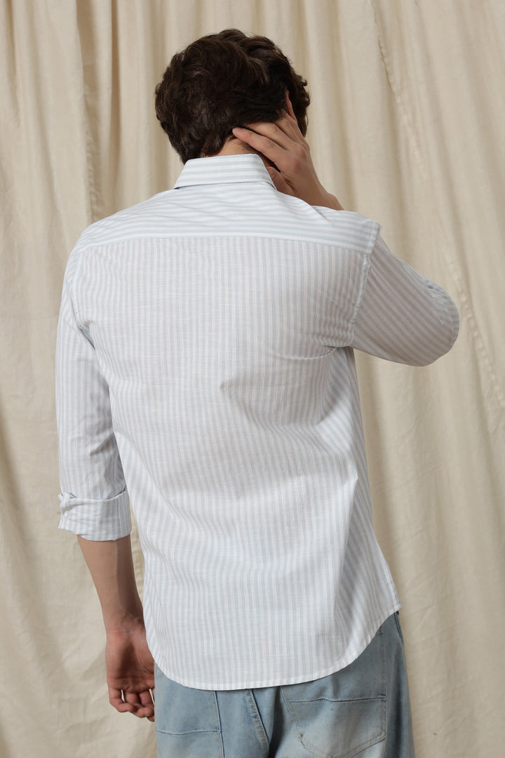Pockets: Greek Vase Embroidery Shirt