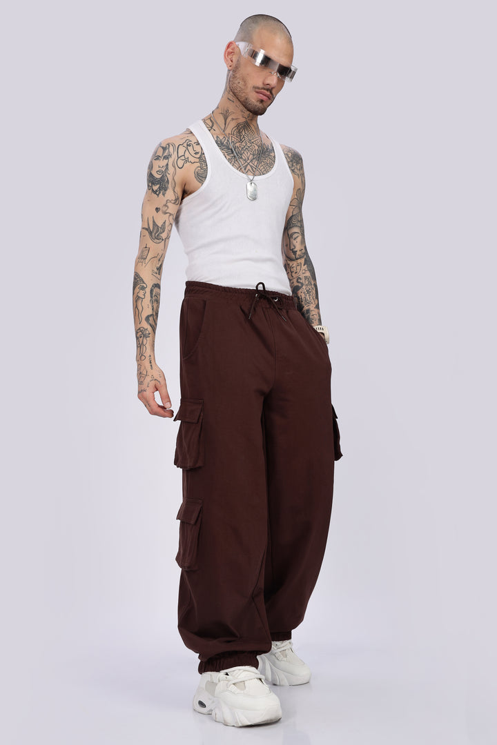 Classic: Utility Brown Baggy Joggers