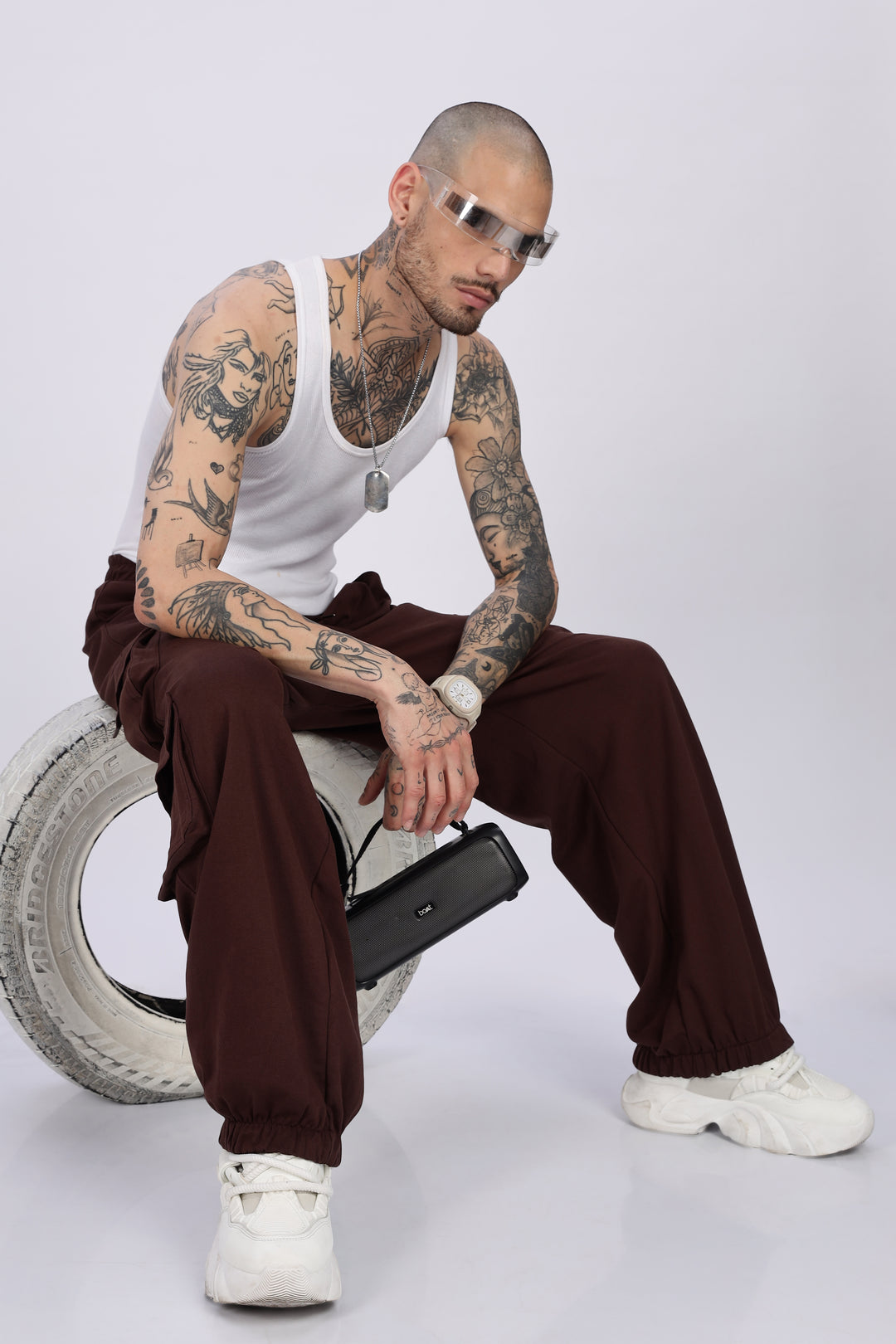 Classic: Utility Brown Baggy Joggers