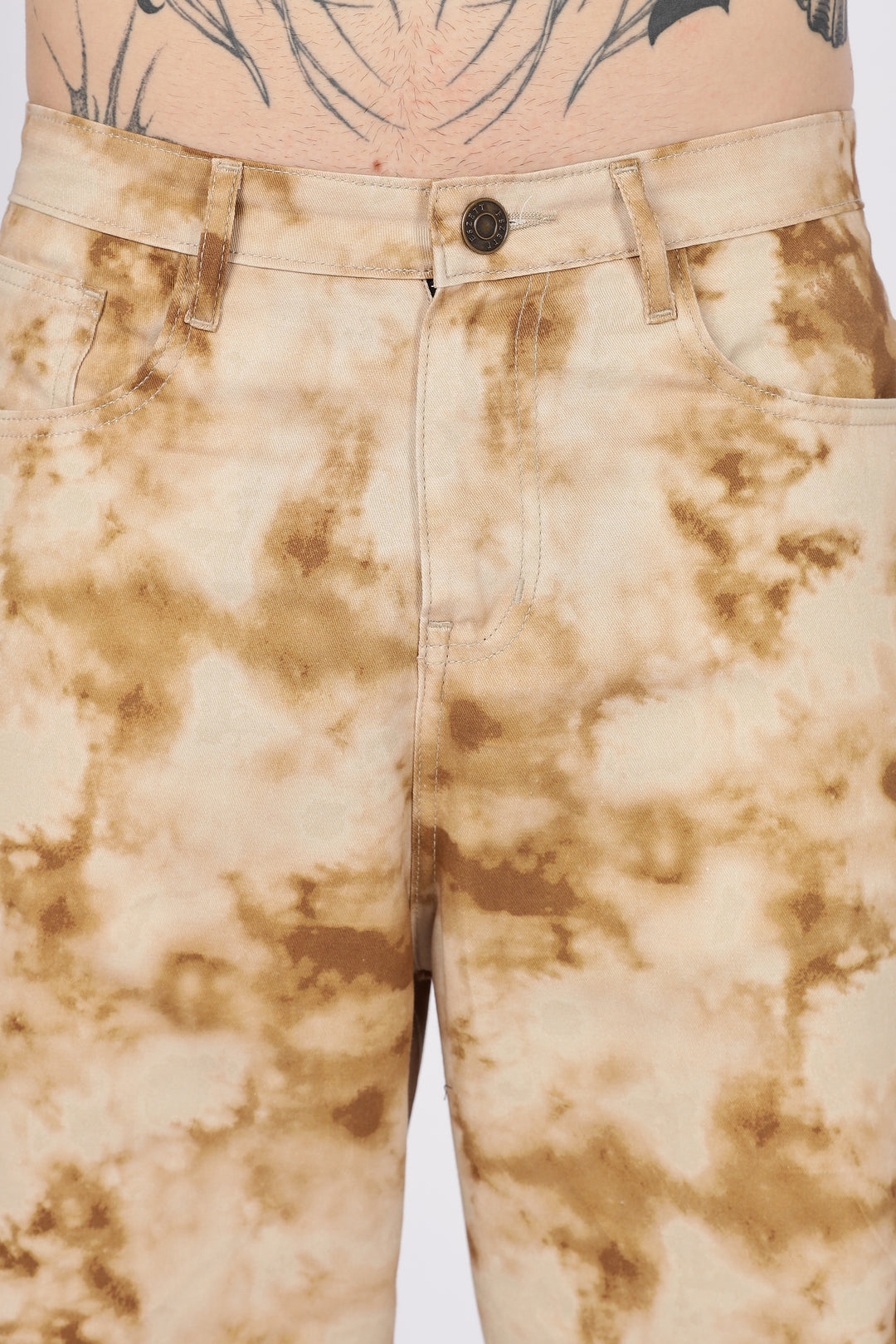 Cloudy: Printed Cargo Pants