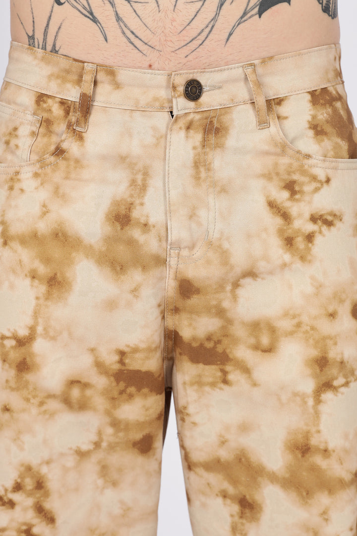 Cloudy: Printed Cargo Pants