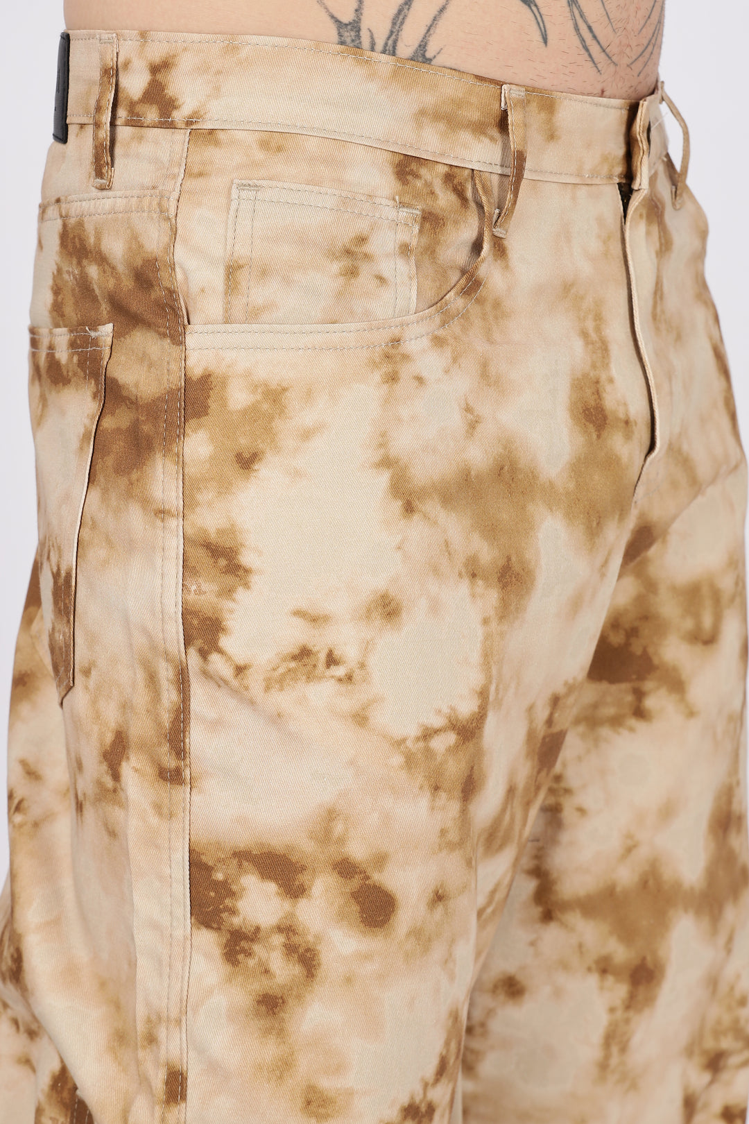 Cloudy: Printed Cargo Pants