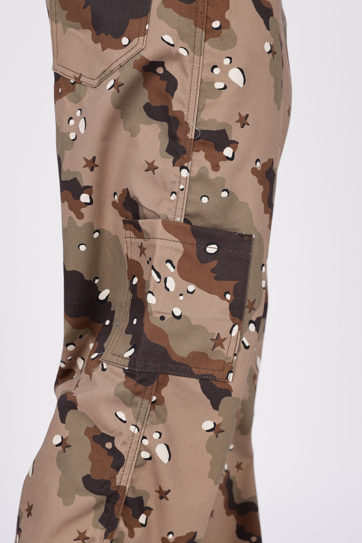 Sandy: Printed Cargo Pants