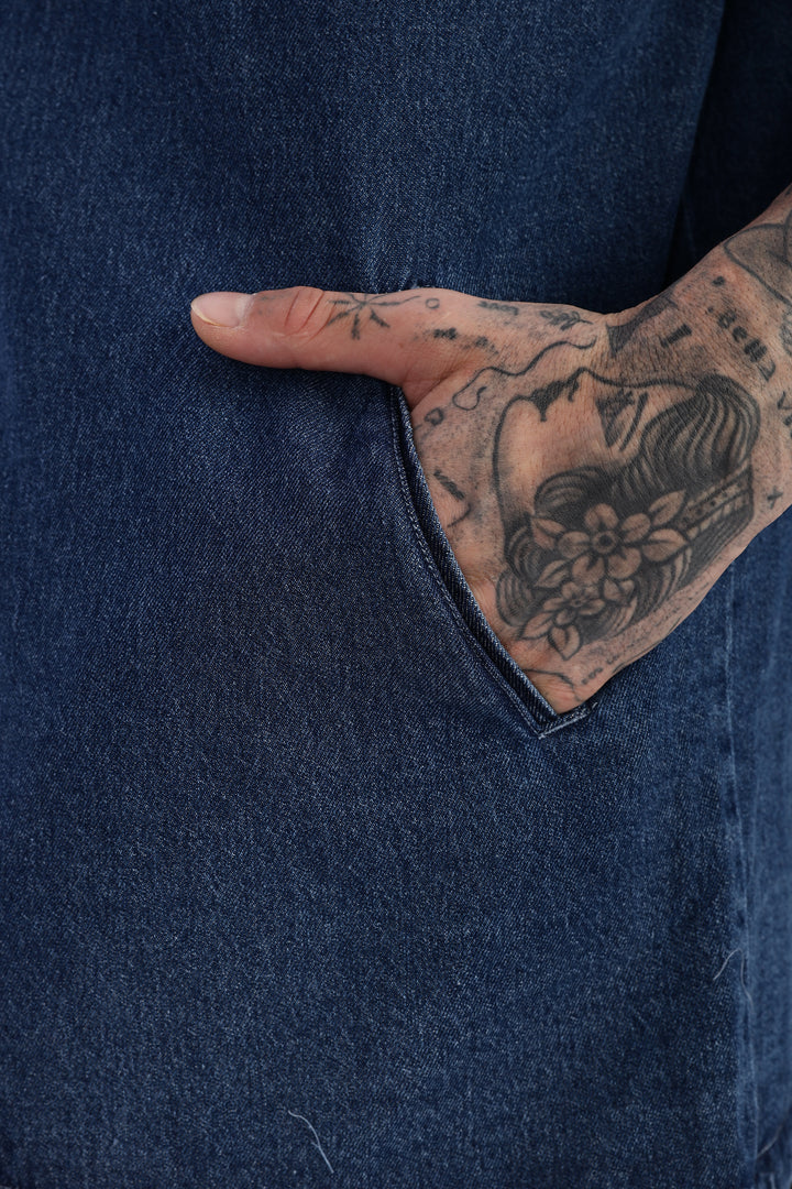 Denims: Oversized Blue Shirt