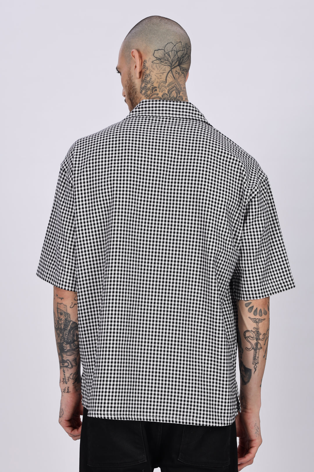 Keychain: Oversized Embroidery Checks Shirt