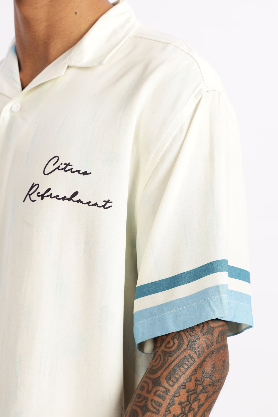 Citrus: Boxy Oversized Cuban Shirt