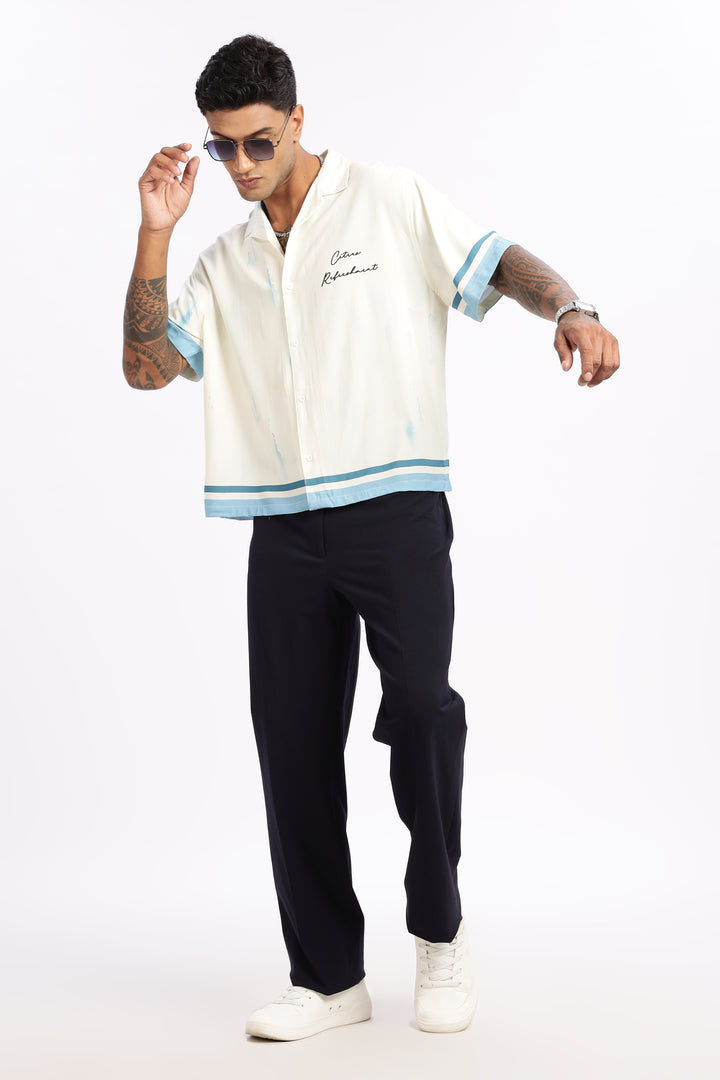 Citrus: Boxy Oversized Cuban Shirt