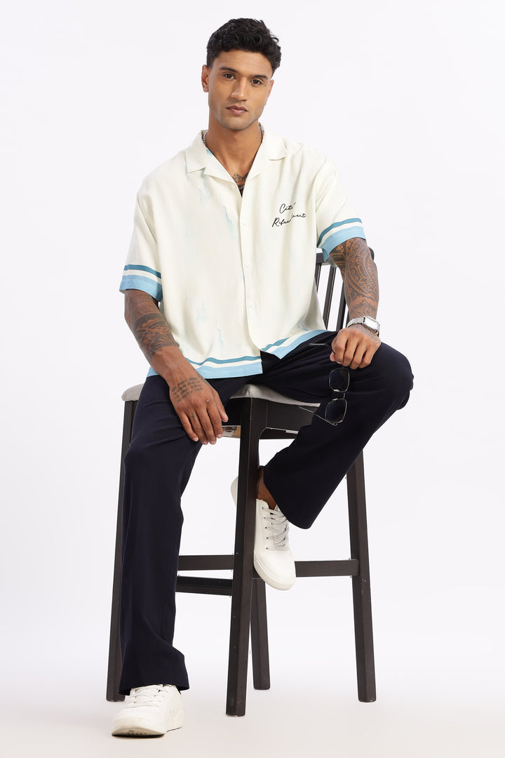 Citrus: Boxy Oversized Cuban Shirt