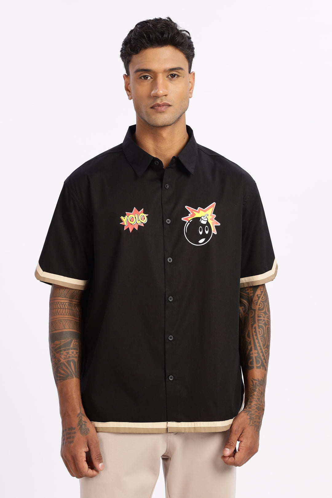 Black Boom: Oversized Cut Shirt