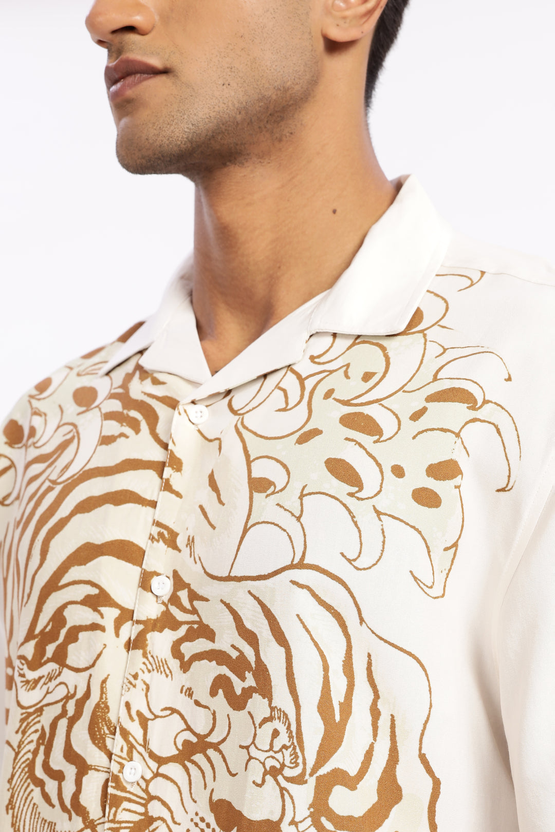 Fierce: Boxy Fit Oversized Cuban Shirt