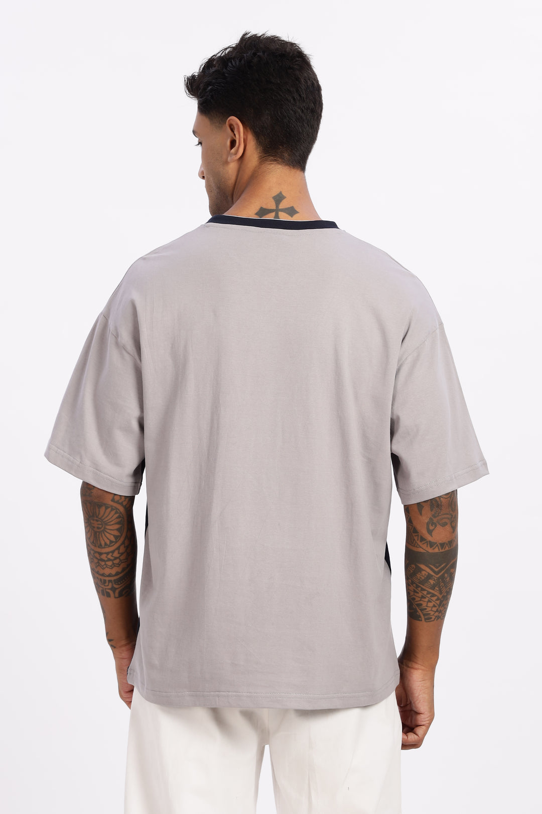 Grindhouse : Grey Oversized T-shirt