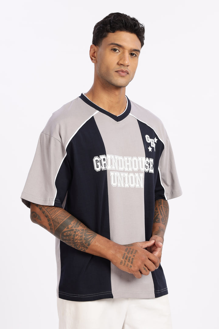 Grindhouse : Grey Oversized T-shirt