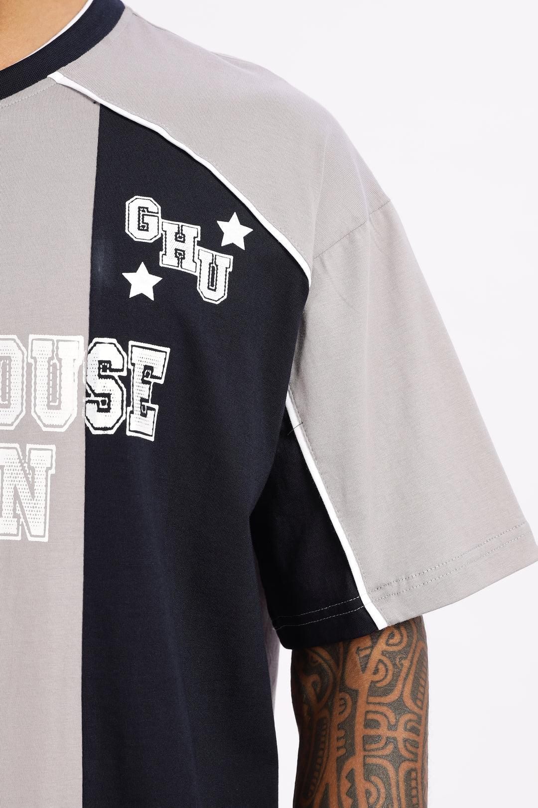 Grindhouse : Grey Oversized T-shirt