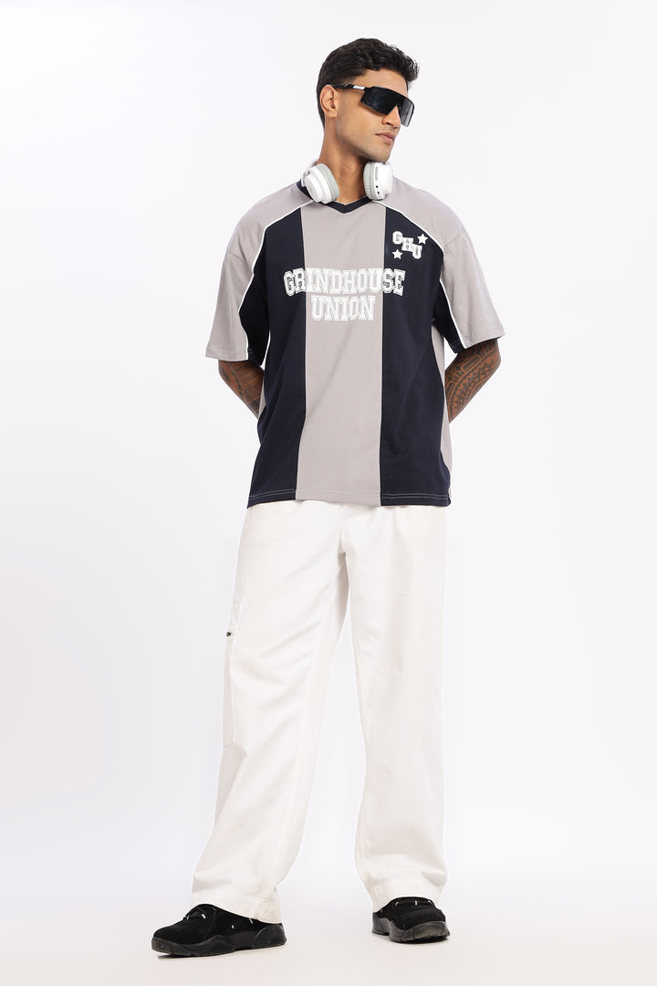 Grindhouse : Grey Oversized T-shirt
