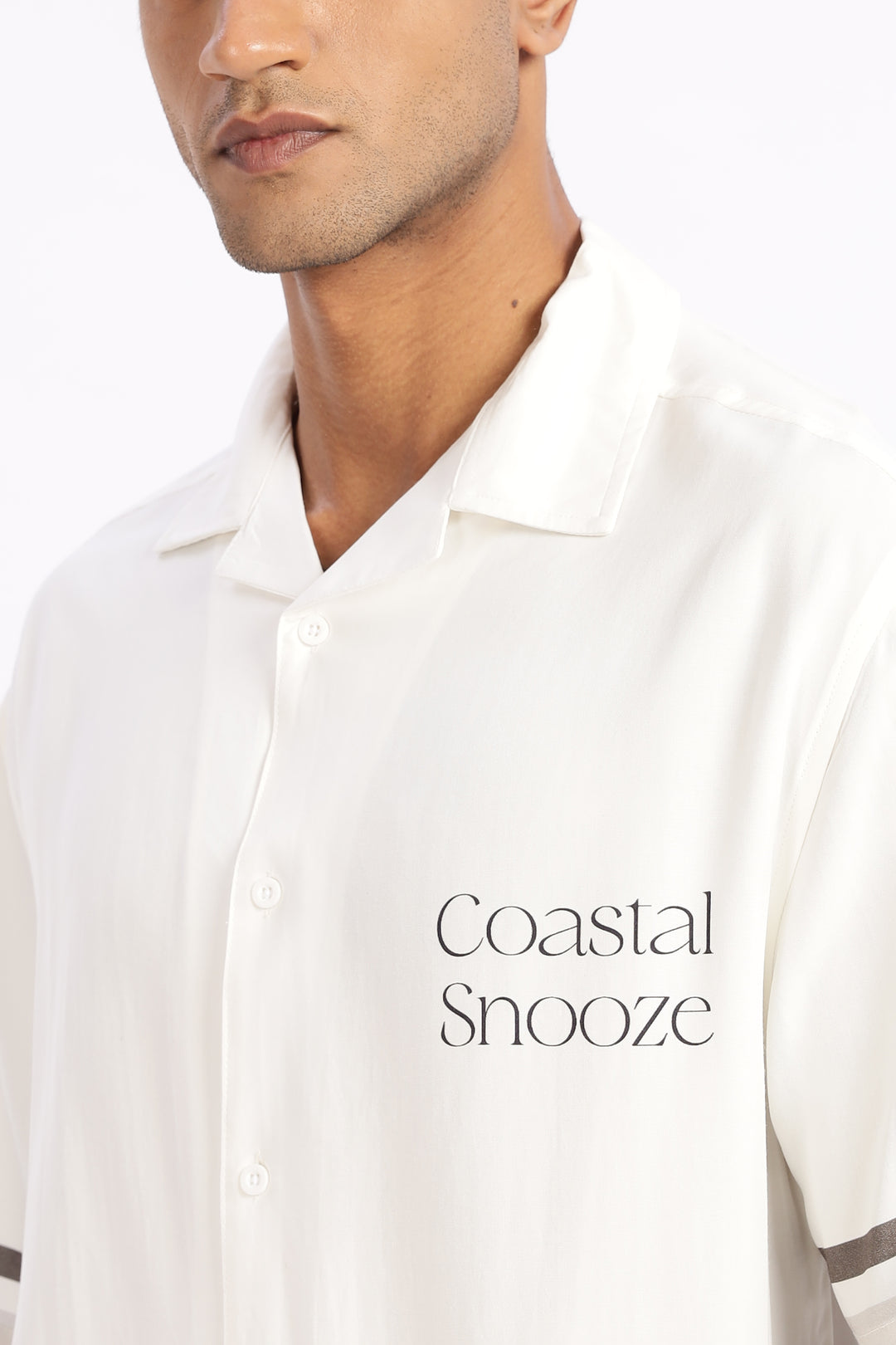 Coastal Snooze: Oversized Boxy Fit Shirt
