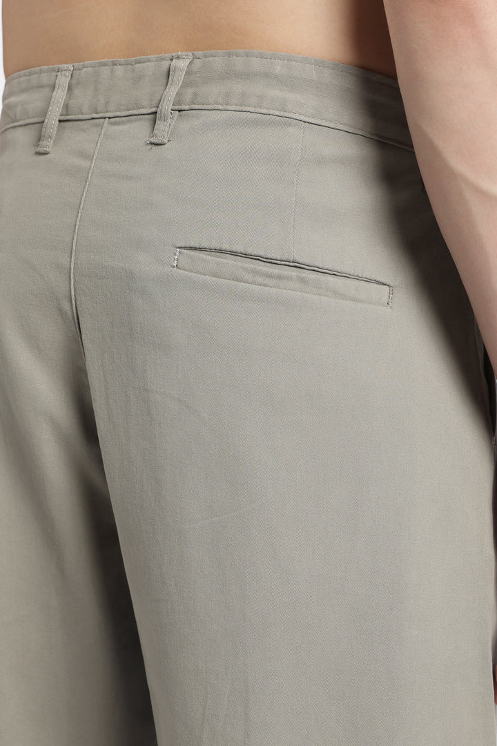 Korean Fit: Straight Mint Green Pants