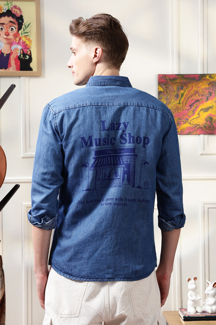 Denims: Lazy Music Shop Shirt