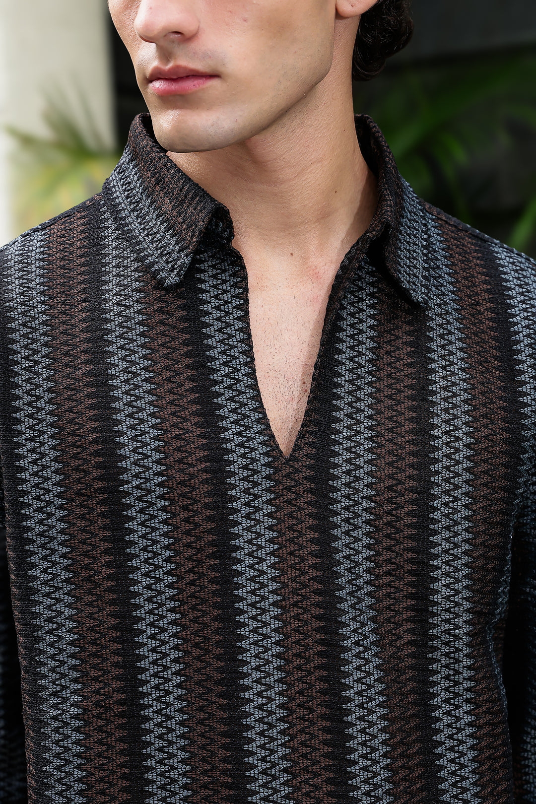 Long Sleeve : Unique Crochet Shirt