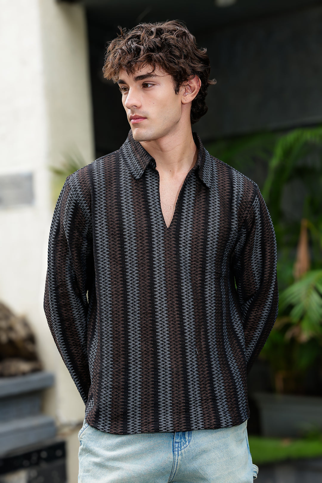 Long Sleeve : Unique Crochet Shirt