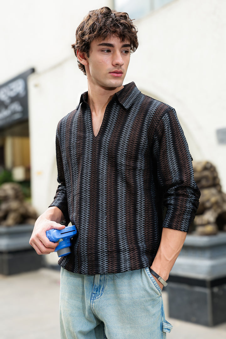 Long Sleeve : Unique Crochet Shirt