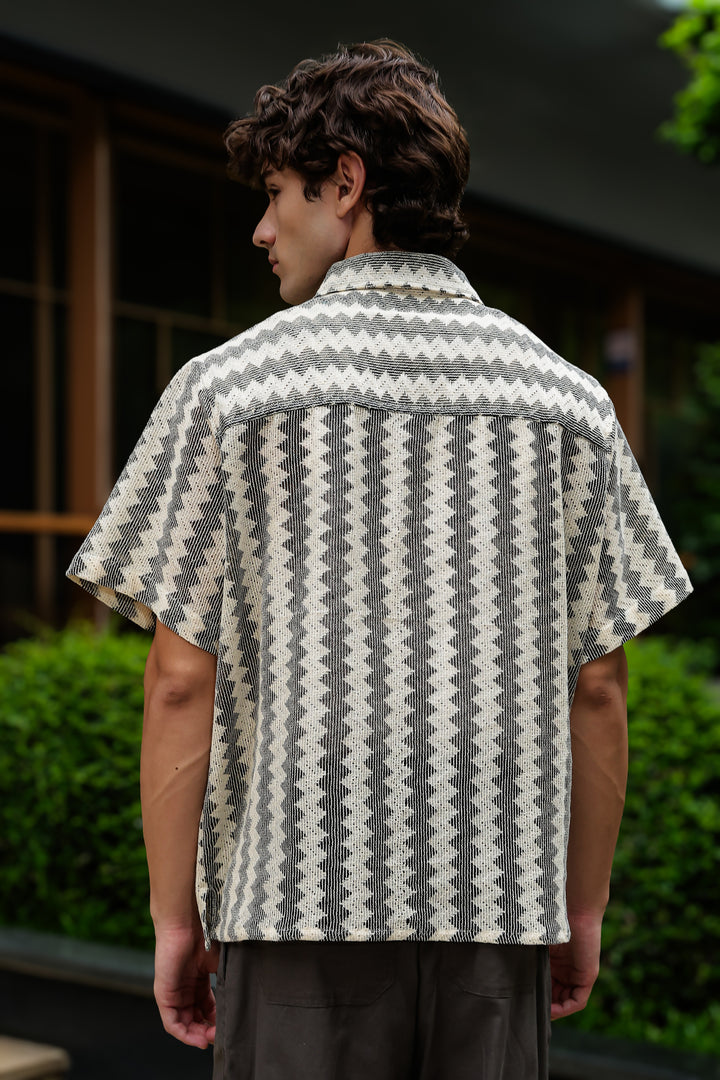 Short Sleeve: Modern Crochet Shirt