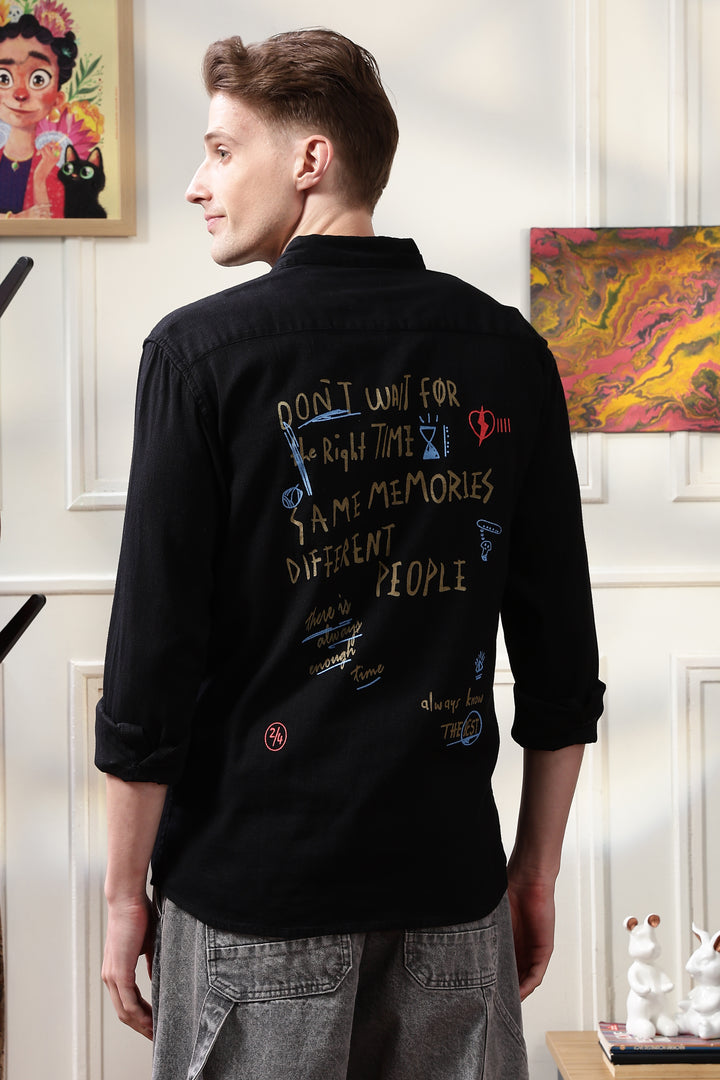Denims: Scribble Shirt