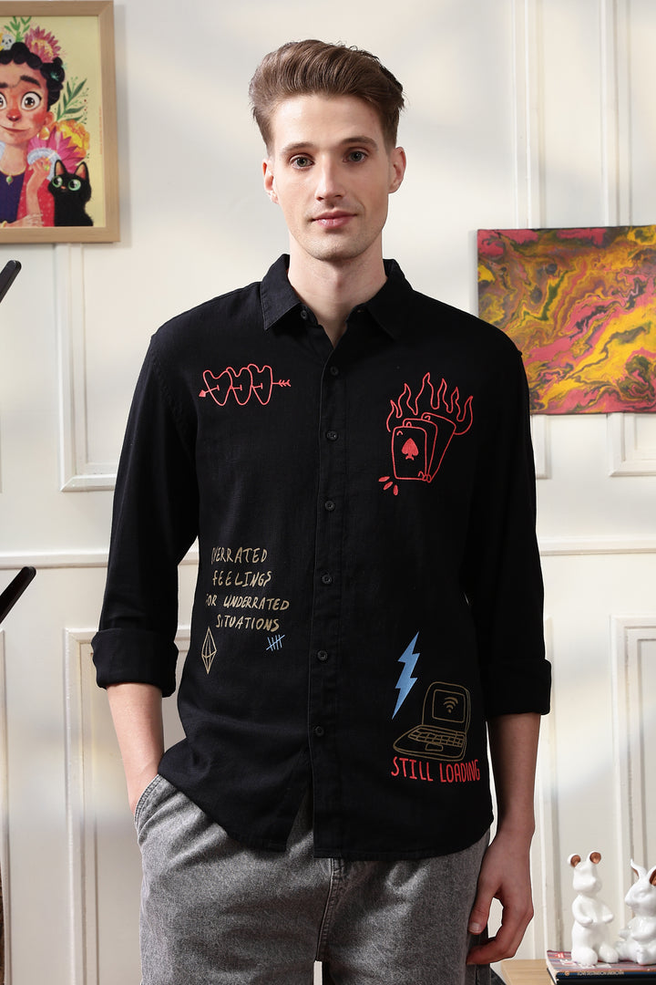 Denims: Scribble Shirt