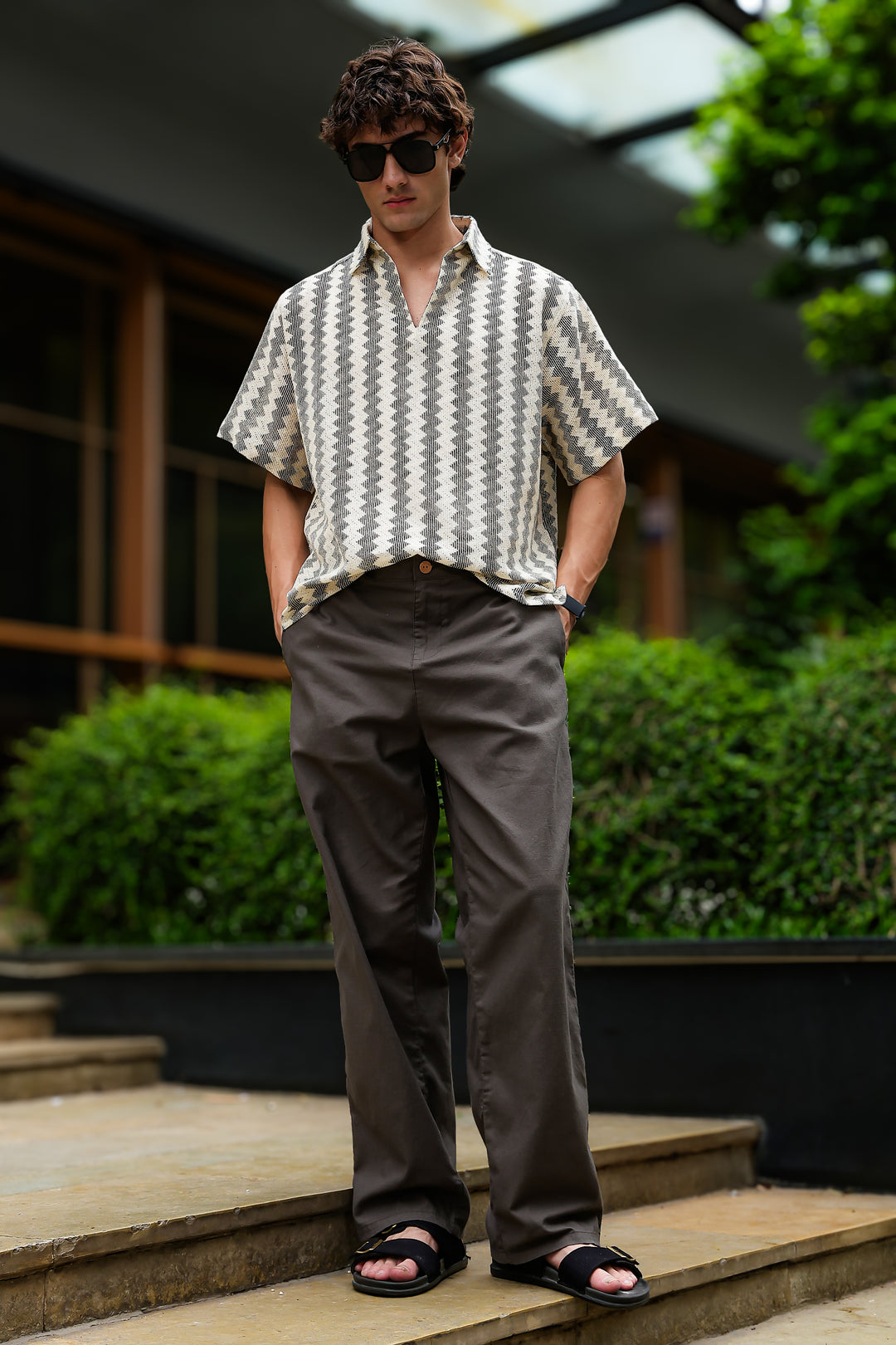 Short Sleeve: Modern Crochet Shirt