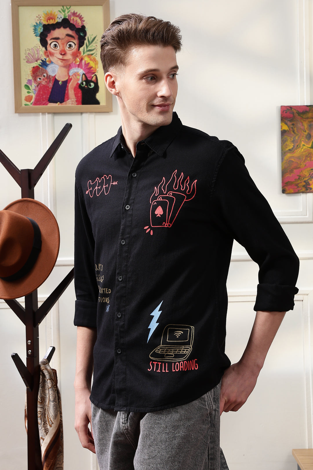 Denims: Scribble Shirt