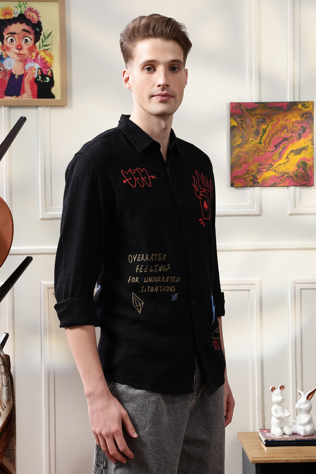 Denims: Scribble Shirt