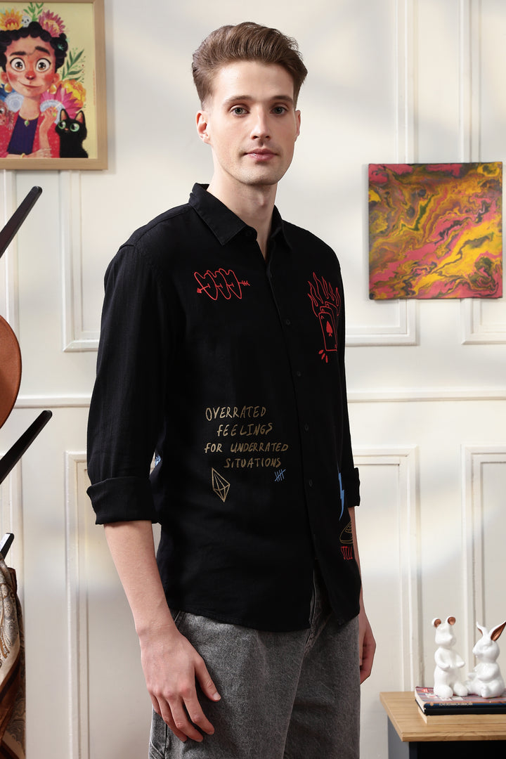 Denims: Scribble Shirt