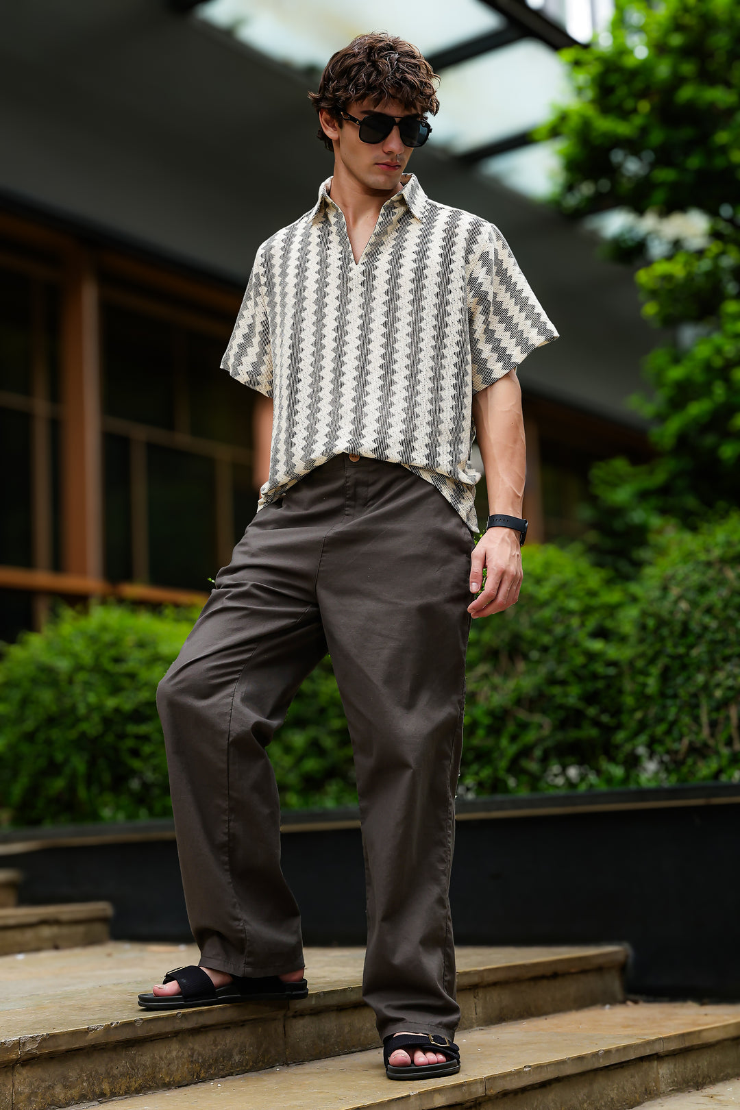 Short Sleeve: Modern Crochet Shirt