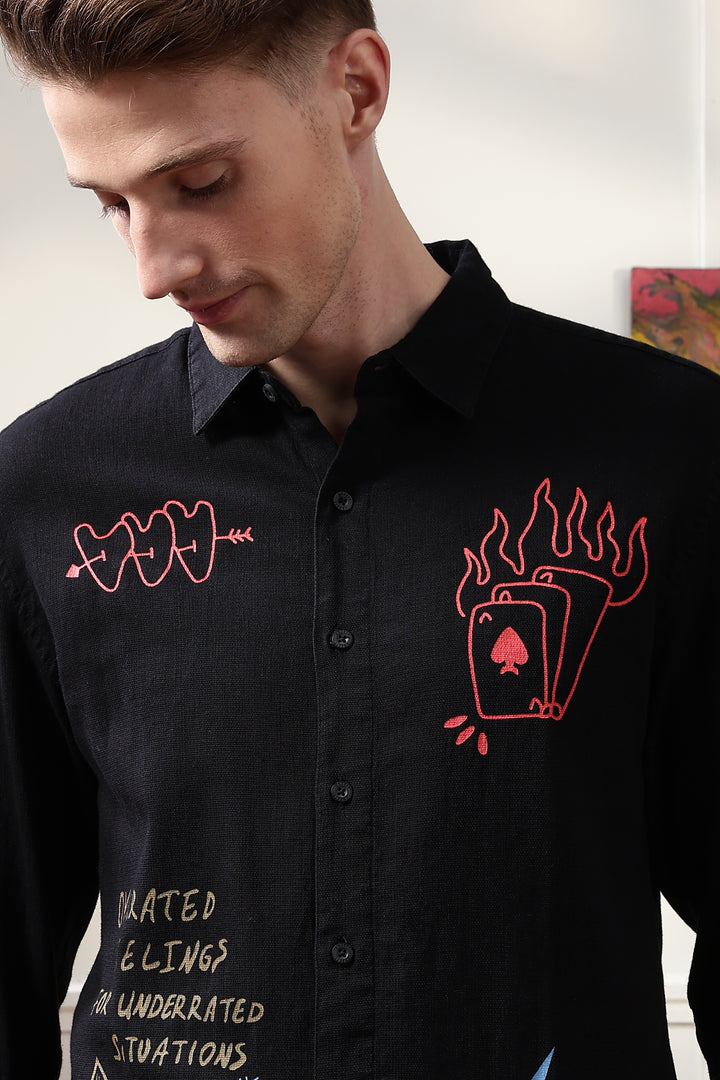 Denims: Scribble Shirt
