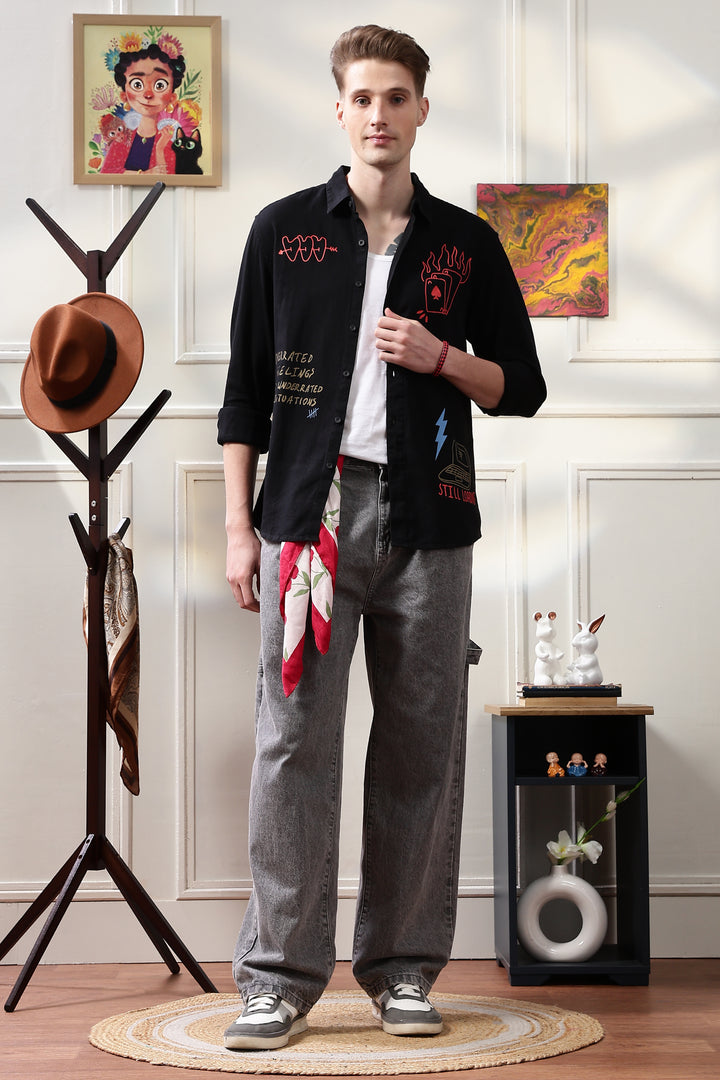 Denims: Scribble Shirt