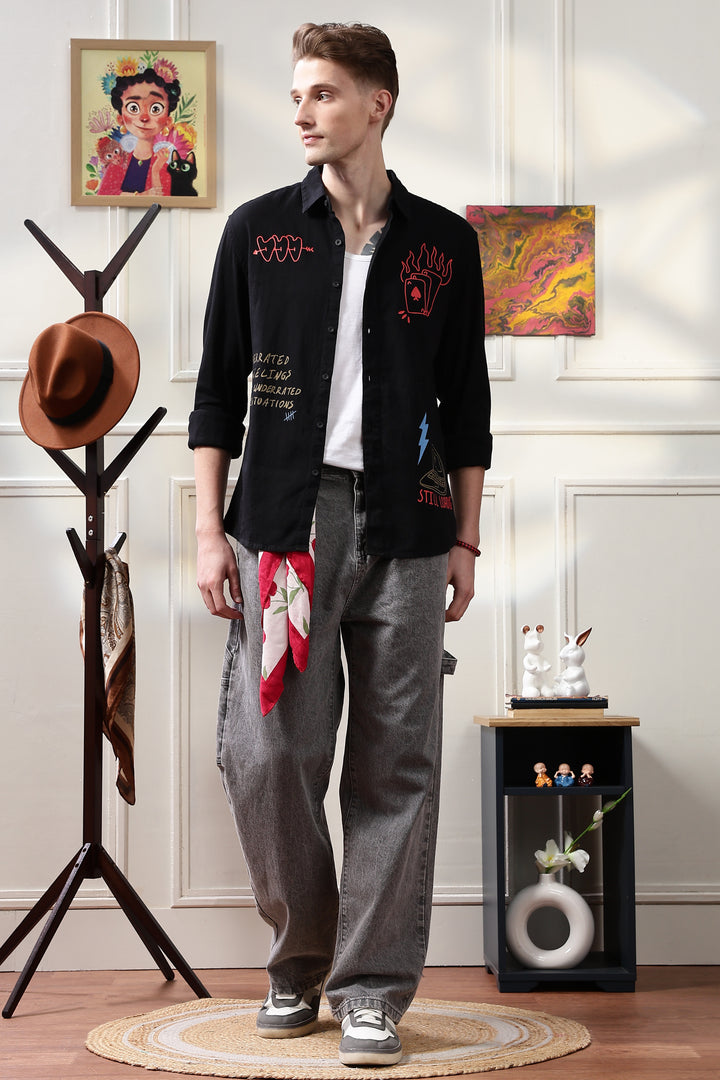 Denims: Scribble Shirt