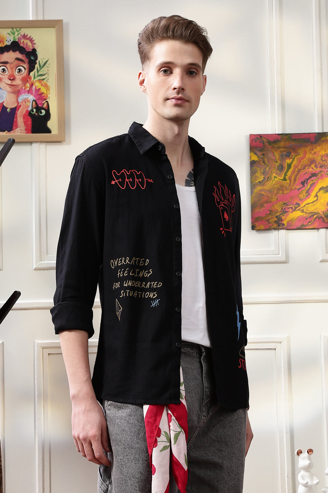 Denims: Scribble Shirt