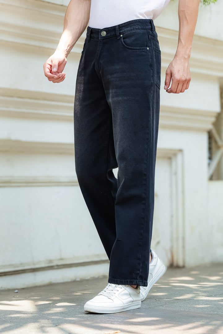 Denims: Black Baggy Jeans