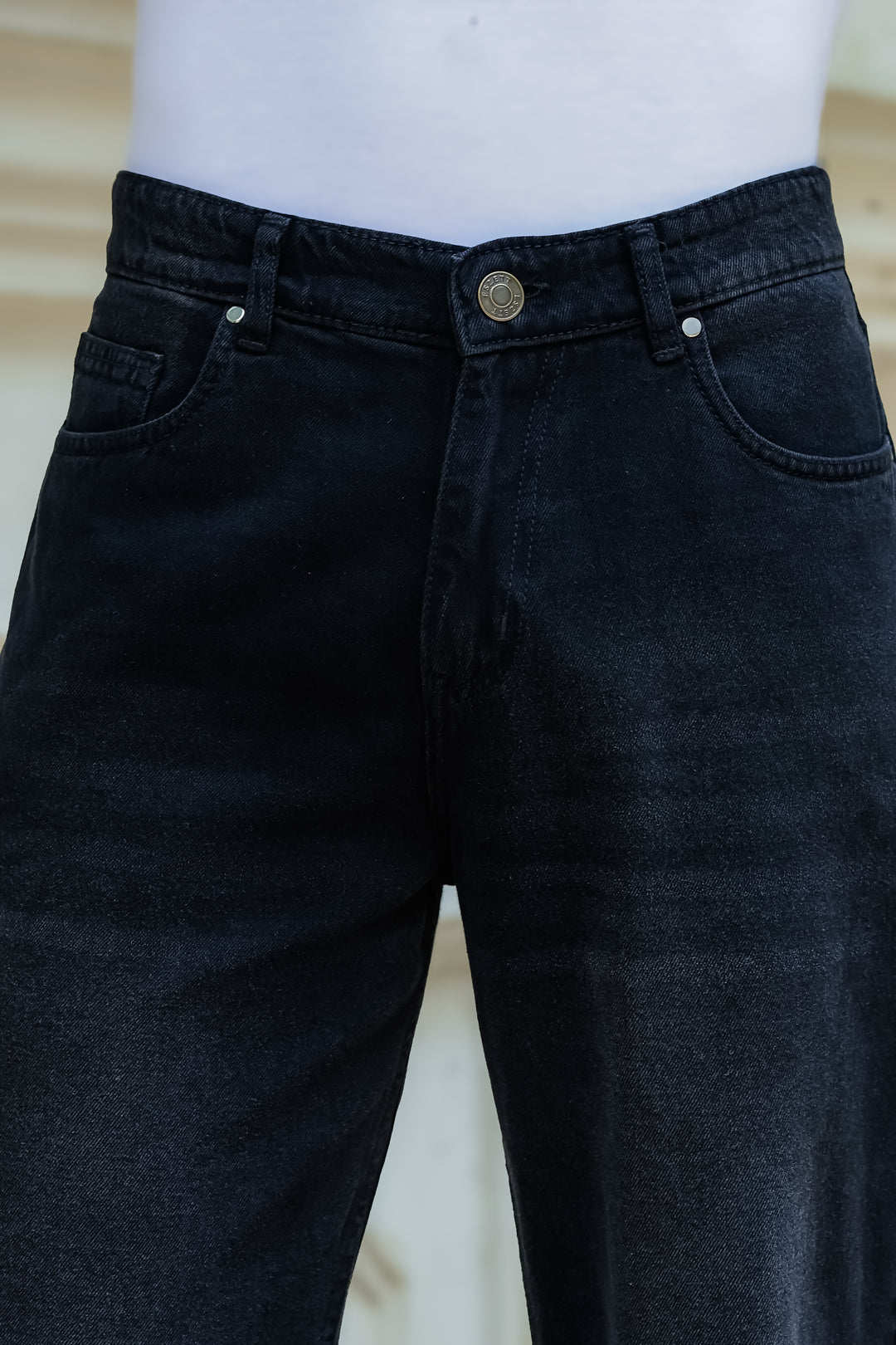 Denims: Black Baggy Jeans