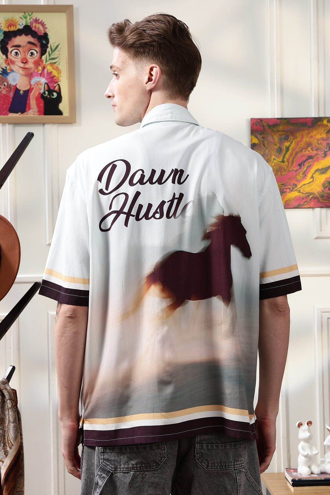 Dawn Hustle: Oversized shirt