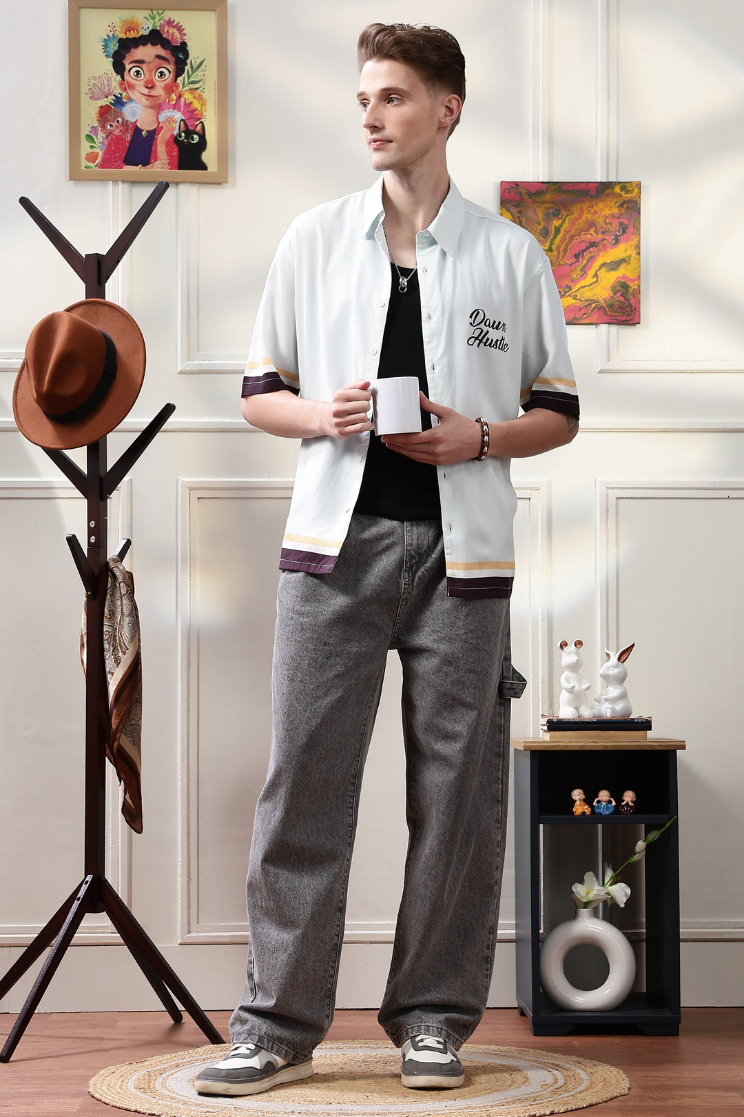 Dawn Hustle: Oversized shirt