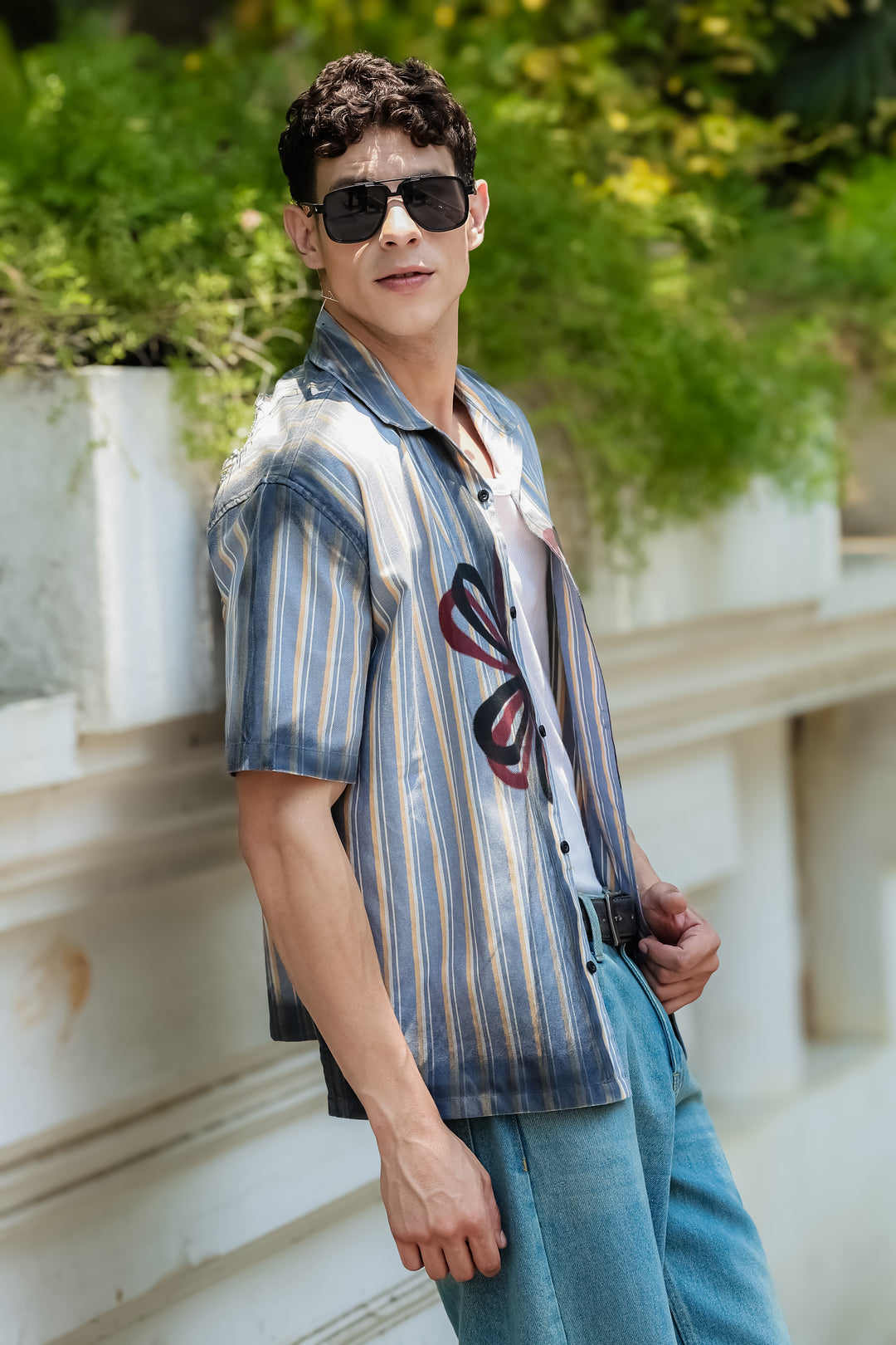 Flower Oversized Shirt