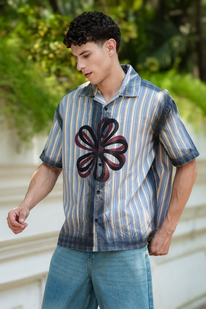 Flower Oversized Shirt