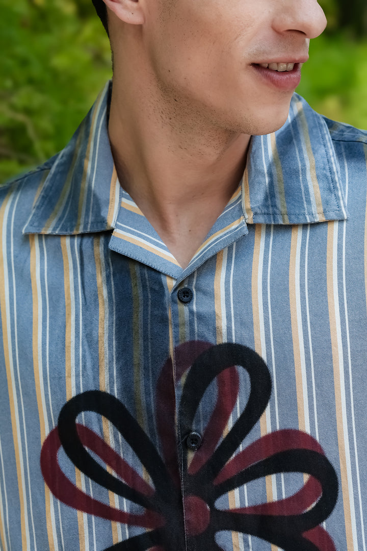 Flower Oversized Shirt