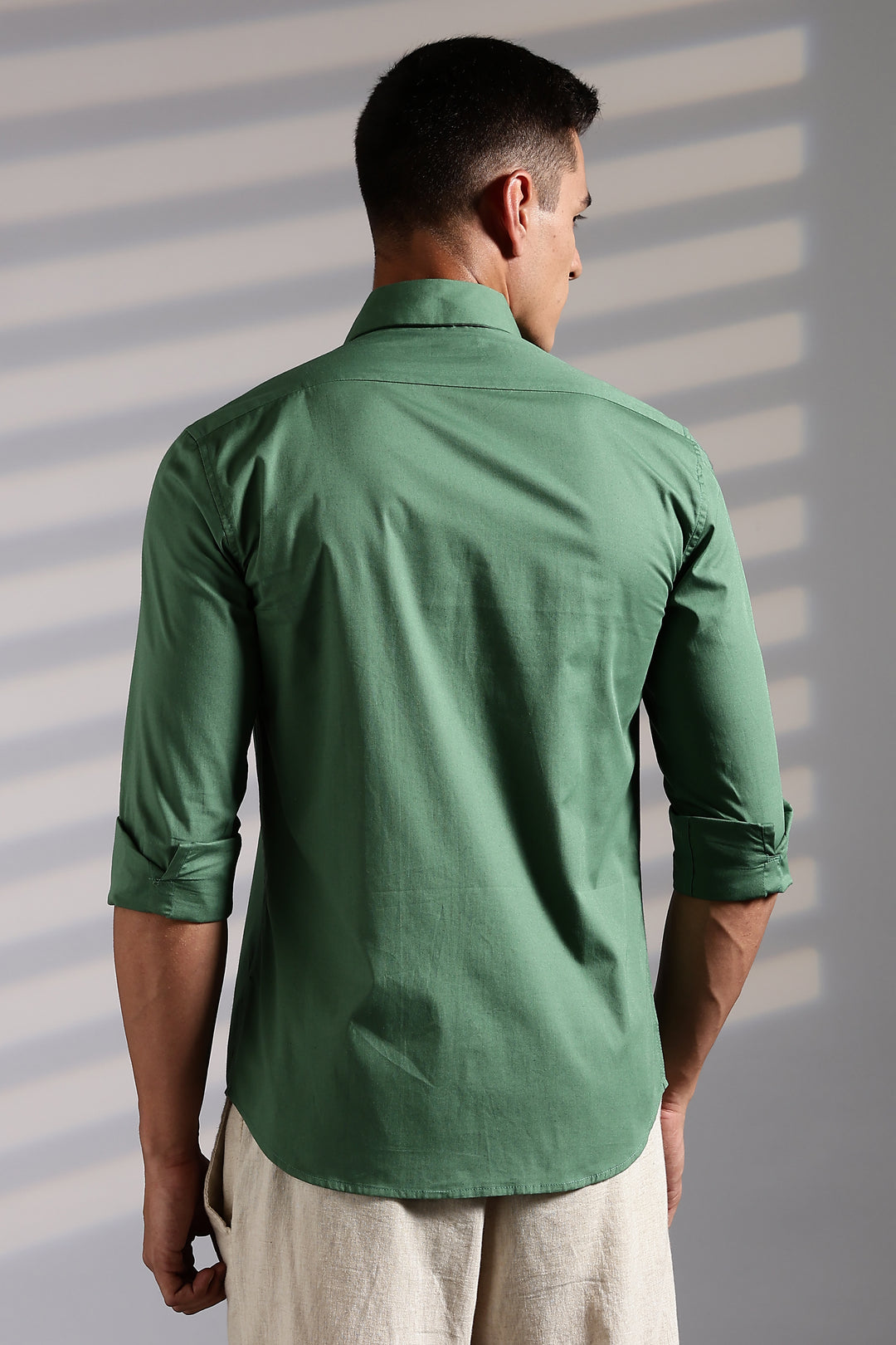 Forest Deer Embroidery Shirt