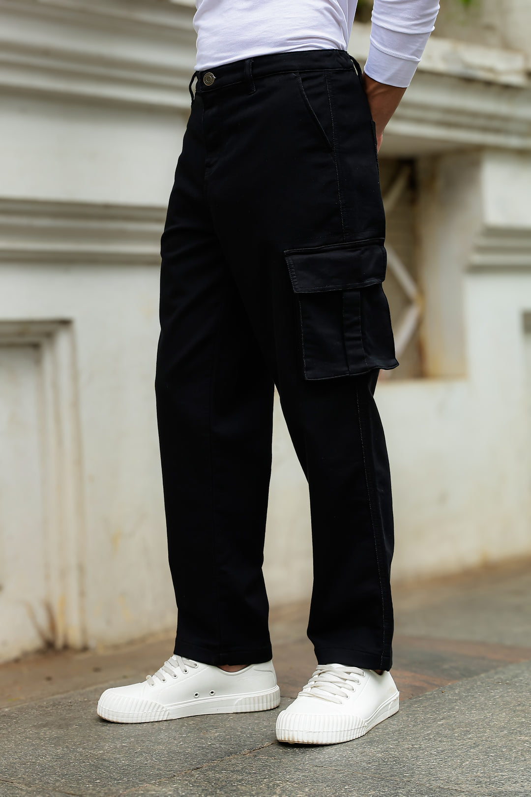 Basic Black Cargo Pants
