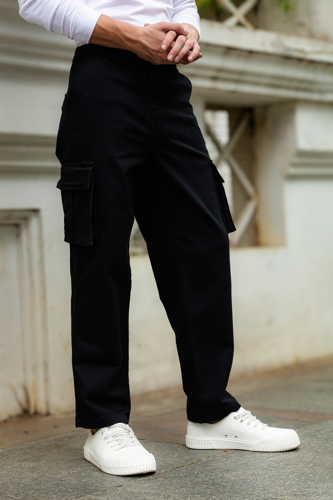 Basic Black Cargo Pants